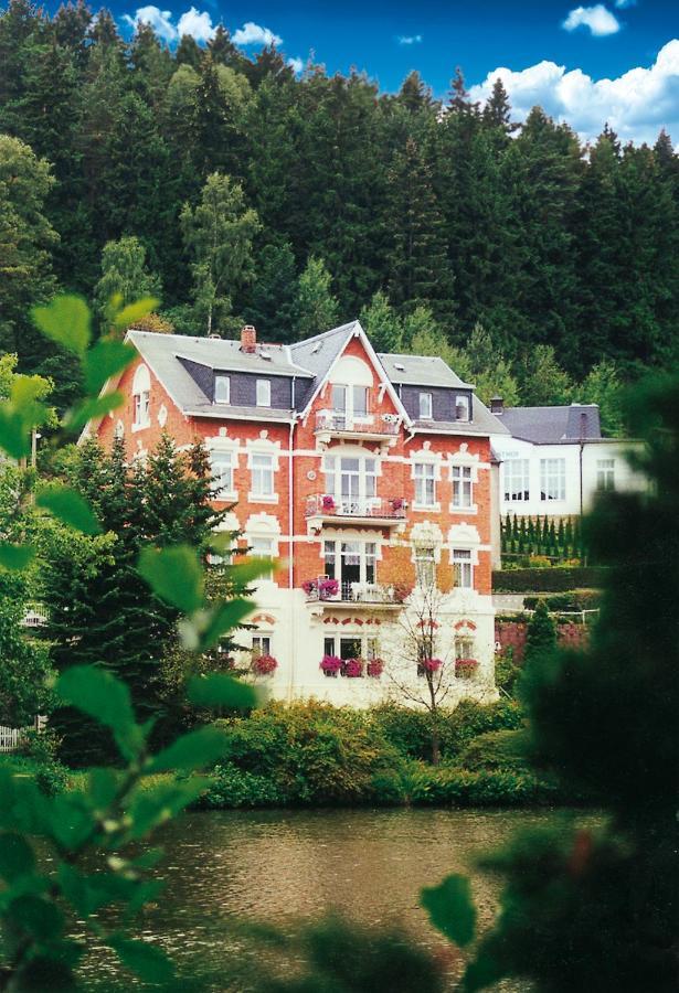 Hotel-Pension Schloss -Miramar Bad Elster Esterno foto